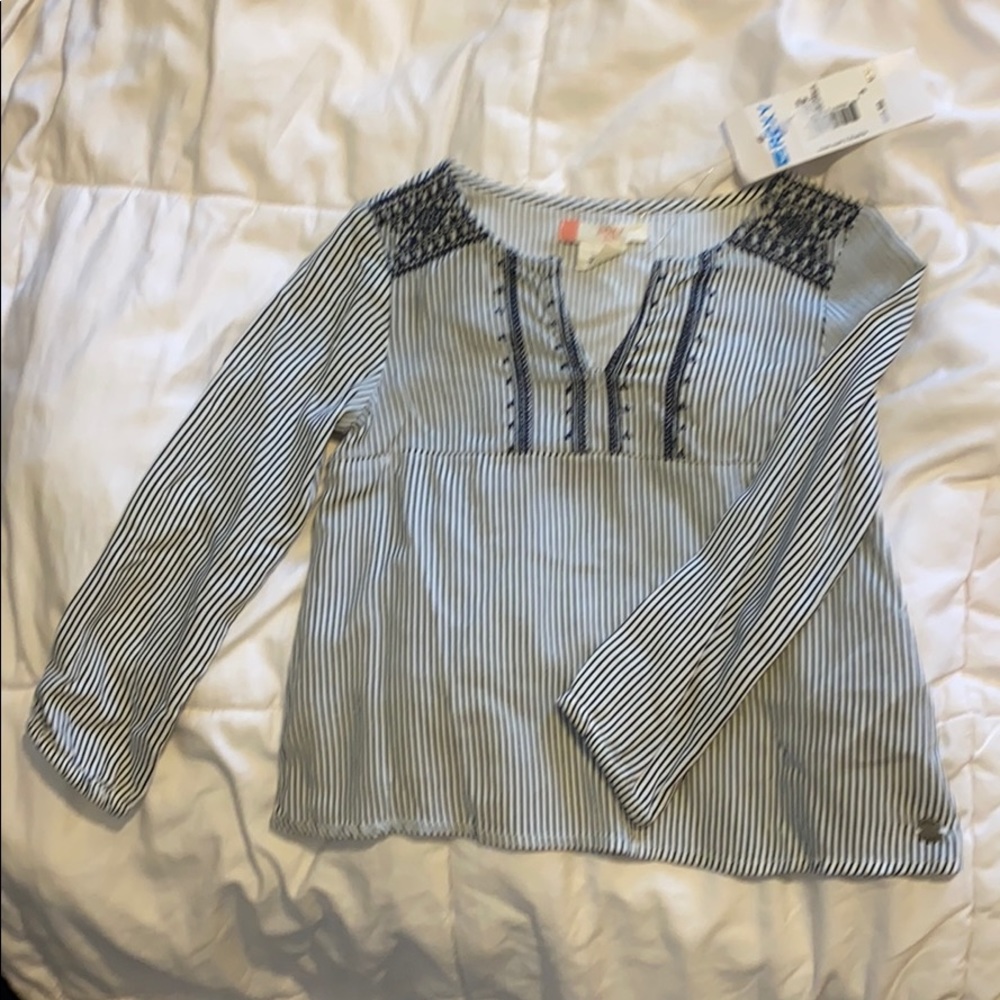 Long sleeve Roxy toddler girls shirt